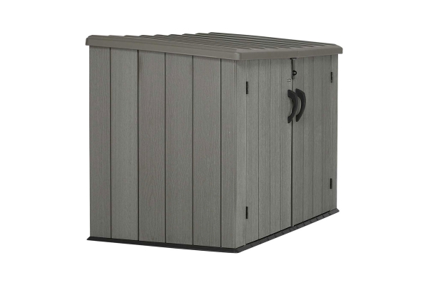 Ящик пластиковый WoodLook, 2100 л, серый