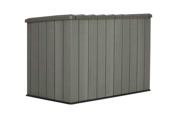 Ящик пластиковый WoodLook, 2100 л, серый