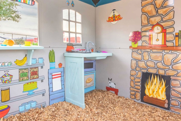 Детский домик Lifetime Playhouse, высота 2.15м