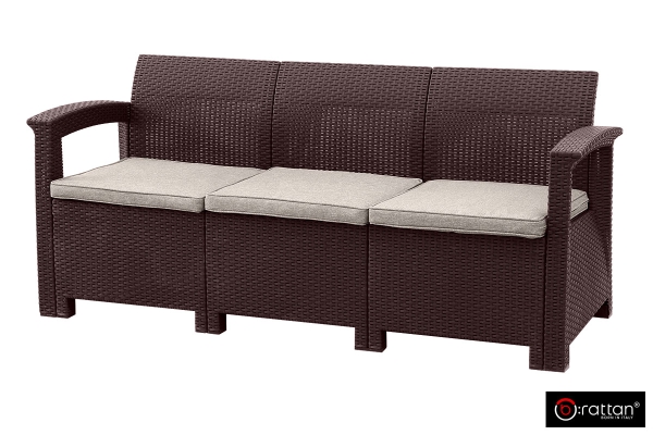 Комплект мебели Rattan Comfort 5, венге