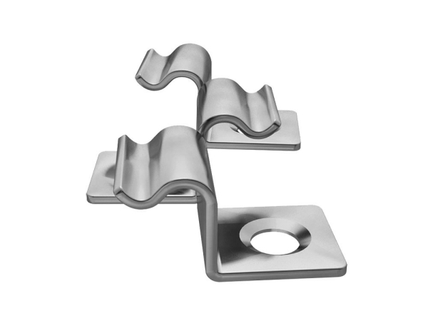 Клипса HILST Premium 3D (металл), 5мм (упак. 100шт)