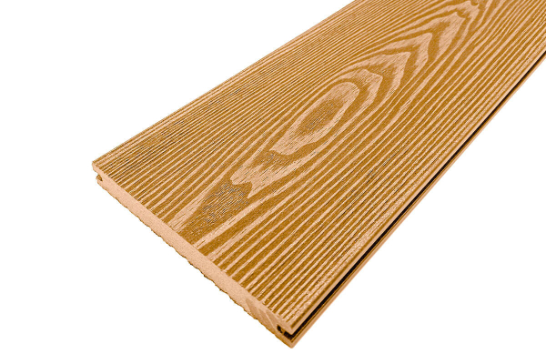 Палубная доска полнотелая из ДПК марки HOLZHOF Solid, 150*18*4000мм,кедр, П6