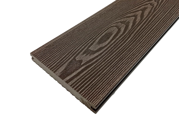 Палубная доска полнотелая из ДПК марки HOLZHOF Solid, 150*18*6000мм, венге, П6
