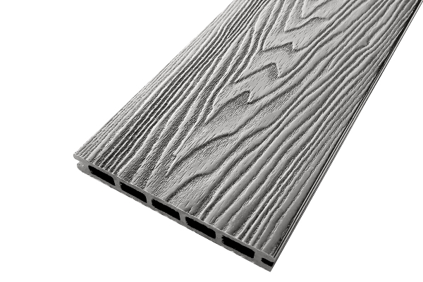 Универсальная доска ДПК NauticPrime шовная, 150*18*3000мм серый, П6