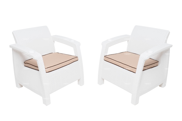 Комплект TWEET Balcony Set, цвет: белый