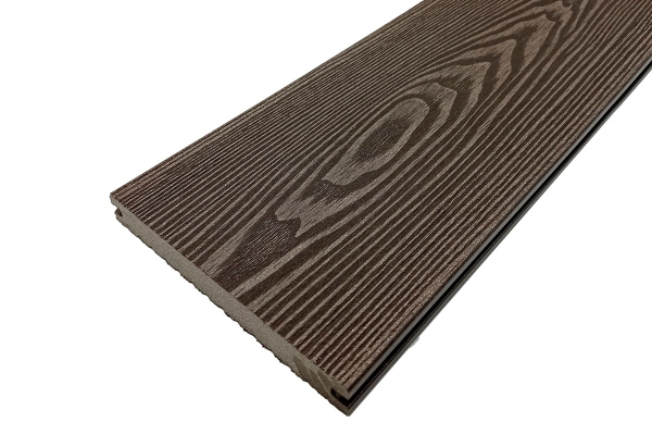 Палубная доска полнотелая из ДПК марки HOLZHOF Solid, 150*18*6000мм, венге, П6