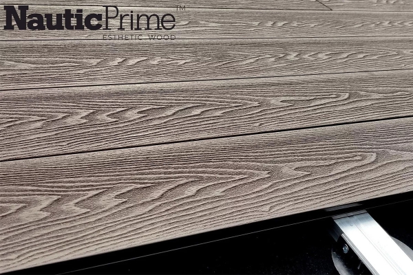 Террасная доска NauticPrime (Light) Esthetic Wood, 145*22*4000мм, венге, П8